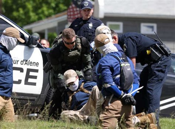 31 Patriot Front Members Arrested Near Idaho Pride Event: Police