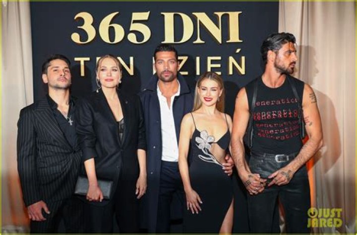 ’365 Days’ Stars Michele Morrone & Anna Maria Sieklucka Hit The Premiere of The Sequel Film in Poland