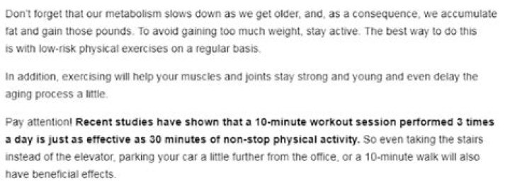 7 Pieces of Advice to Avoid Weight Gain as You Age Archives