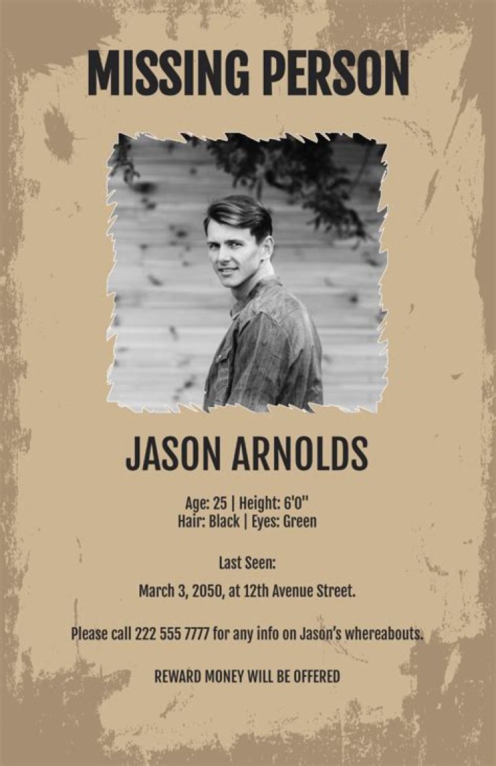 a missing person from Phoenix Archives