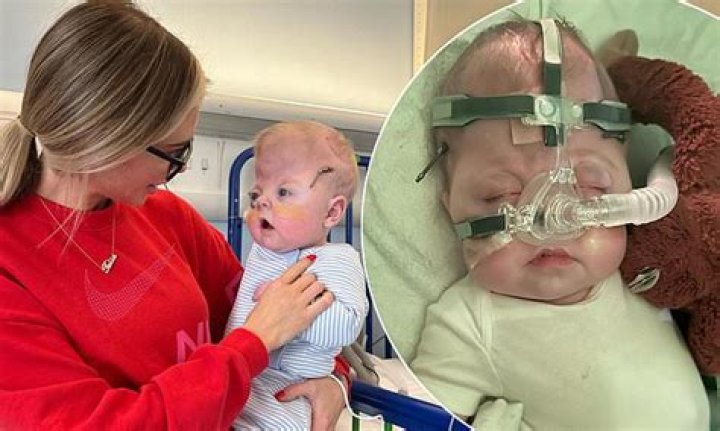 Aaron Chalmers' girlfriend shares snaps of newborn son Oakley amid baby's health issues