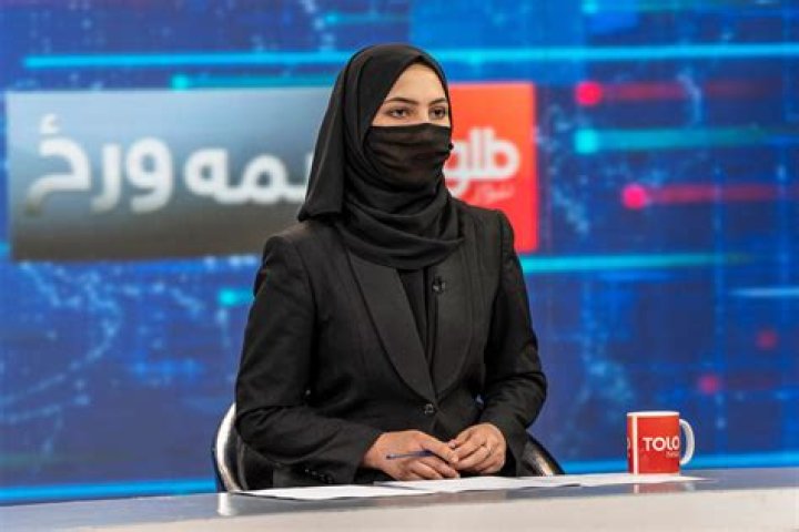 After Taliban's Diktat, Afghan Women TV Presenters Go On Air With Their Faces Covered