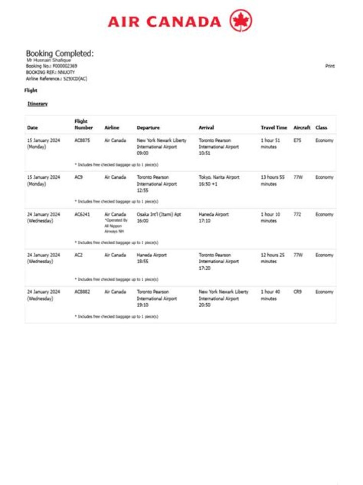 air canada ticket refunds Archives