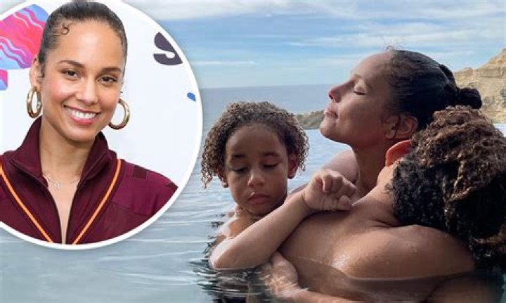 Alicia Keys embraces the moment and her sons Genesis, six, and Egypt, 10, while she can on Instagram