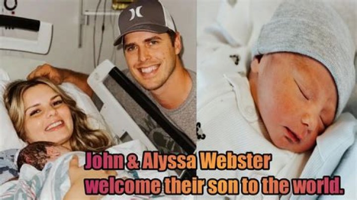 Alyssa Bates & John Webster Welcome Baby Boy