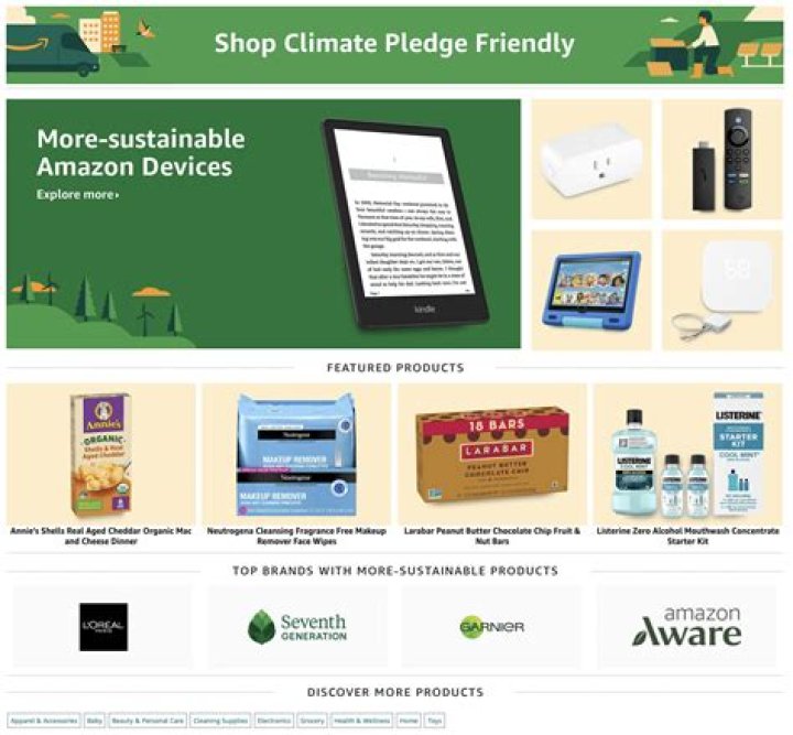 Amazon Climate Pledge Friendly Goods to Buy On Prime Day