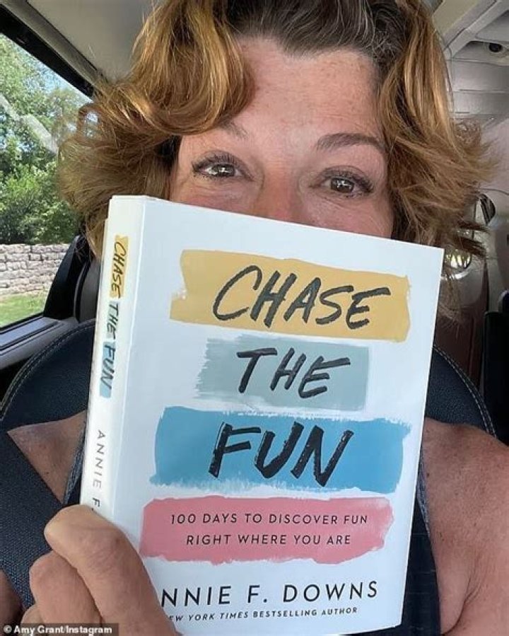 Amy Grant, 61, rushed to the hospital after falling off her bicycle