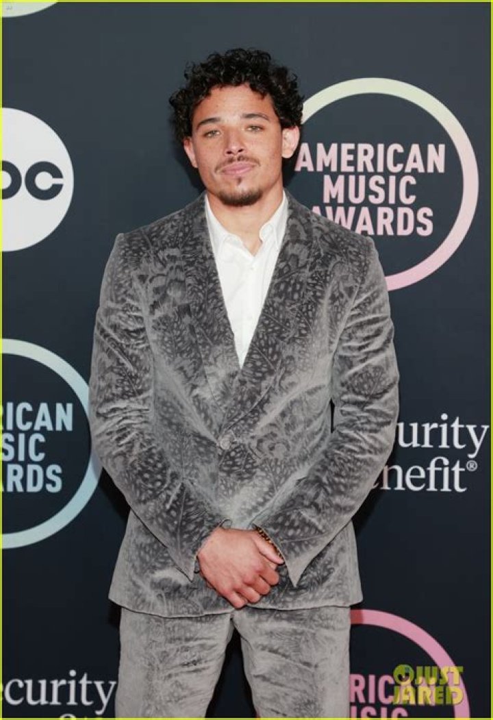 Anthony Ramos Looks Cool in a Gray Suit While Arriving at AMAs 2021