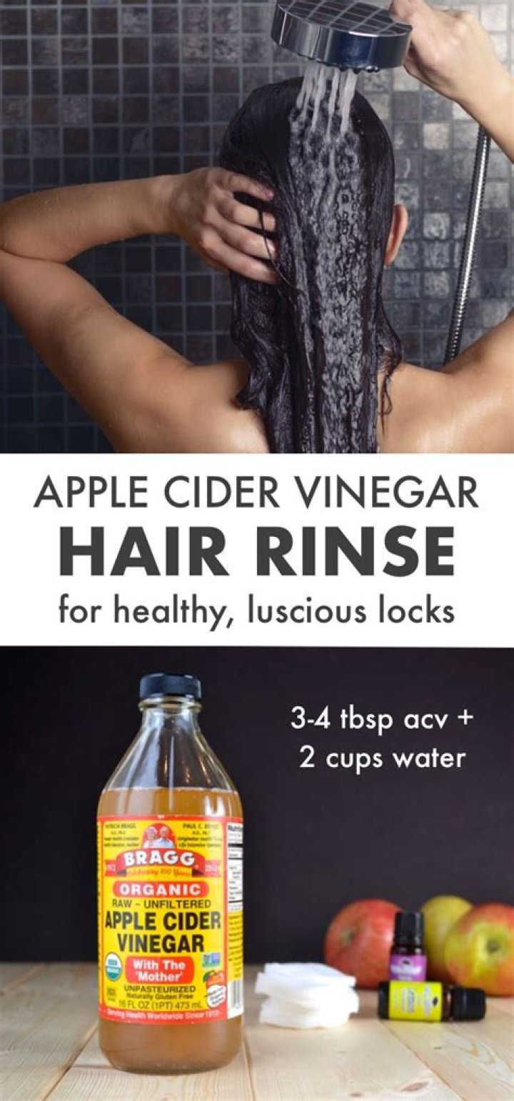 apple cider vinegar hair rinse Archives