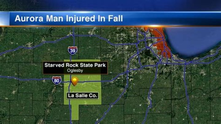 Aurora man injured after falling while in restricted area of Sandstone Point Overlook at Starved Rock State Park, Illinois