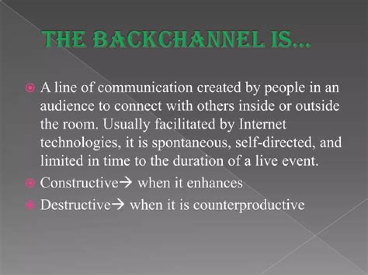 Backchannel Archives - 247 News Around The World