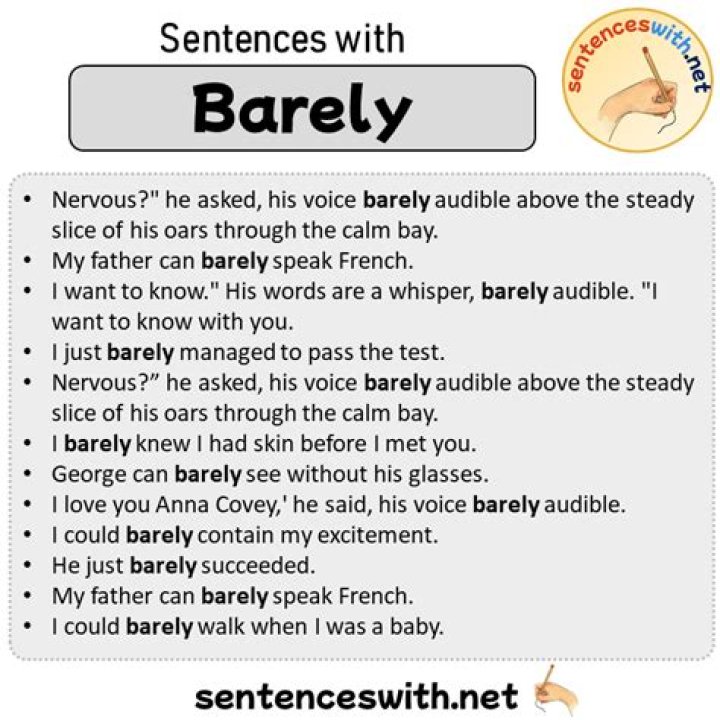 barely Archives - 247 News Around The World