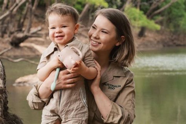 Bindi Irwin shares an adorable photo of Grace Warrior at the beach in Tasmania