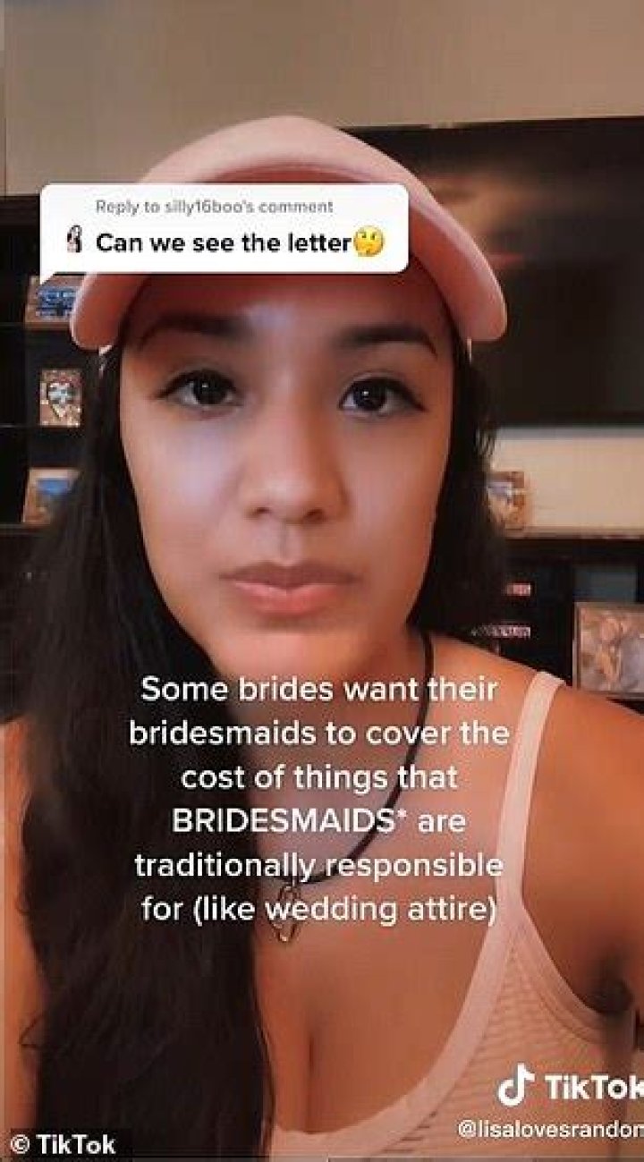 Bride-to-be splits opinion after revealing 'bridesmaids contracts'