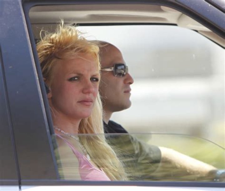 Britney Spears spotted driving in car with boyfriend