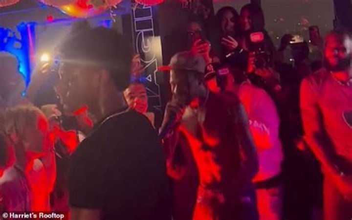 Bronny James celebrates 18th birthday with surprise performance by Travis Scott in West Hollywood