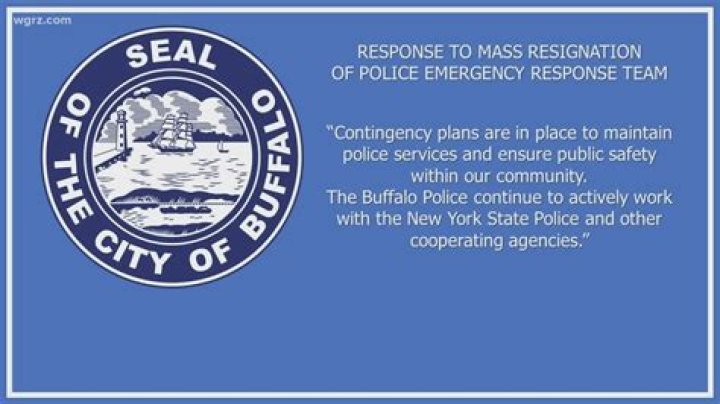 buffalo police union resign Archives