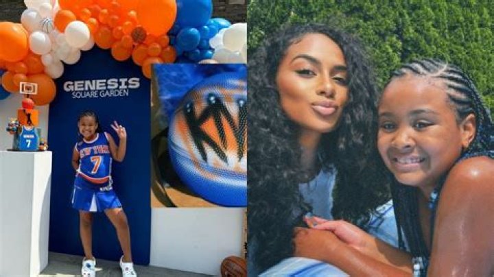 CARMELO ANTHONY AND MIA BURKS CELEBRATE DAUGHTER'S 5TH BIRTHDAY