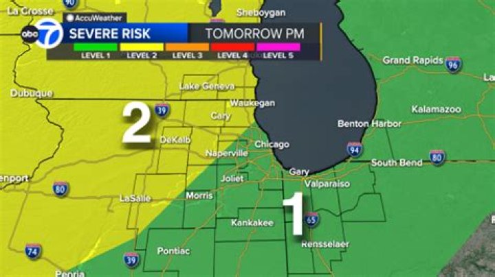 Chicago Weather: AccuWeather Alert: Severe storms possible overnight