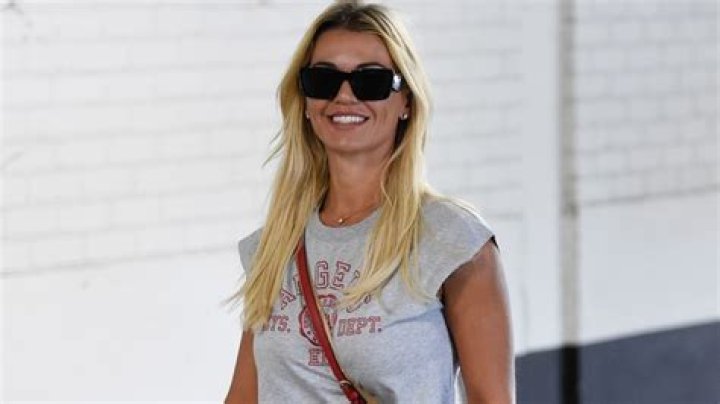 Christine McGuinness flashes tanned legs in shorts & wears wedding ring after hinting marriage to Paddy is back on track