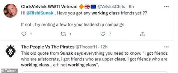 Clip of young Rishi Sunak saying he has 'no working class' friends in 2001 BBC documentary [video]