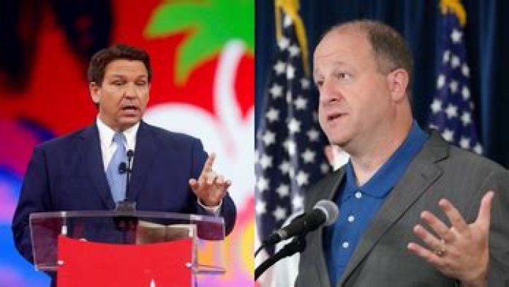 Colorado Dem gov slams DeSantis for ‘socialist attacks’ on Disney, GOP gov hits back at ‘baseless allegations’
