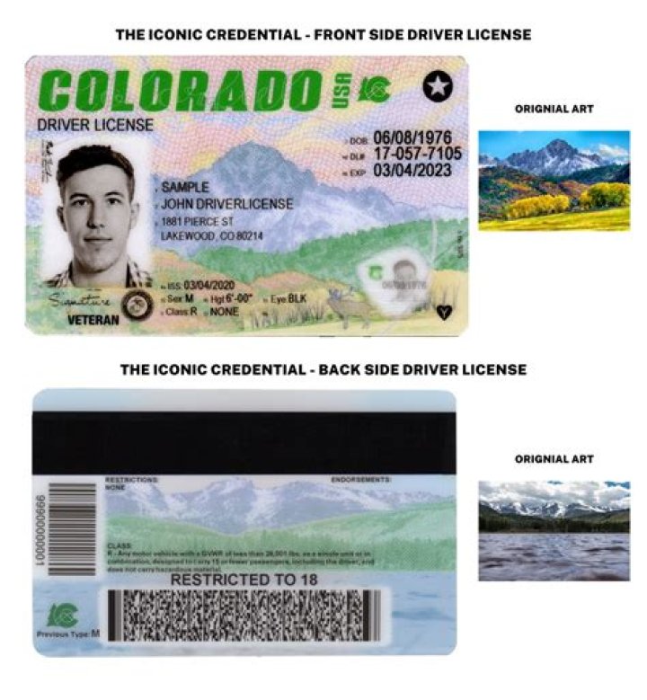 Colorado releases new driver's license design