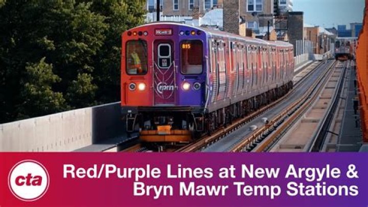 Crane collapses at Bryn Mawr CTA stop; Red, Purple, Brown line trains running with delays