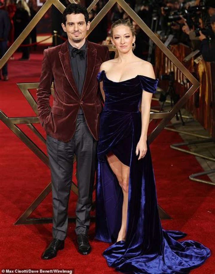 Damien Chazelle's wife Olivia Hamilton shows off her figure after welcoming their second child