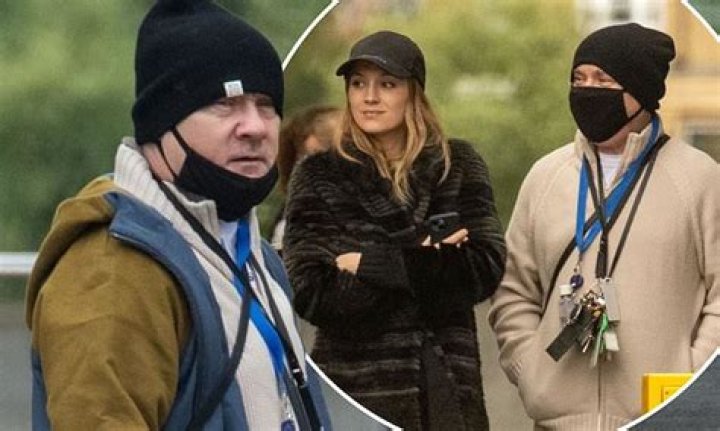 Damien Hirst, 56, takes a romantic stroll with his stunning 'fiancée' Sophie Cannell, 27