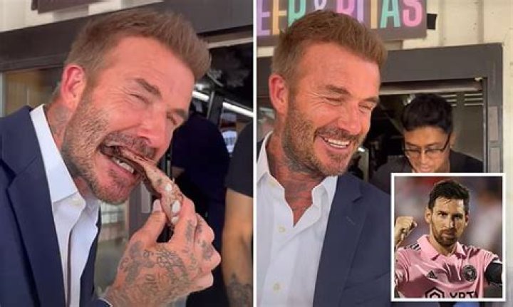 David Beckham leaves staff at BBQ joint 'shaking' after Inter Miami co-owner picks up brisket and ribs ahead of Lionel Messi-inspired win in Dallas
