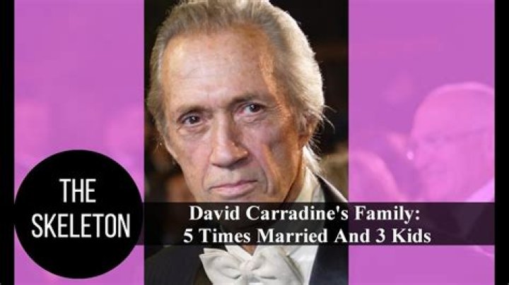 David Carradine Married, Wife, Children, Siblings, Net Worth, Death, Wiki, Bio