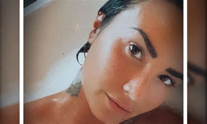 Demi Lovato says they feel 'sexiest' naked in the bathtub without makeup
