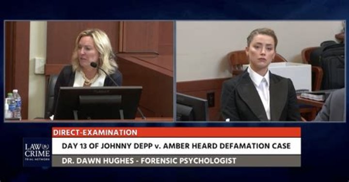 Dr. Dawn Hughes Testifies Amber Heard Has PTSD, No Disorders