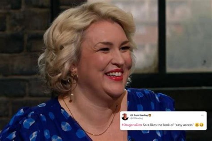 Dragons’ Den fans in stitches as investor Sara Davies makes x-rated gaffe