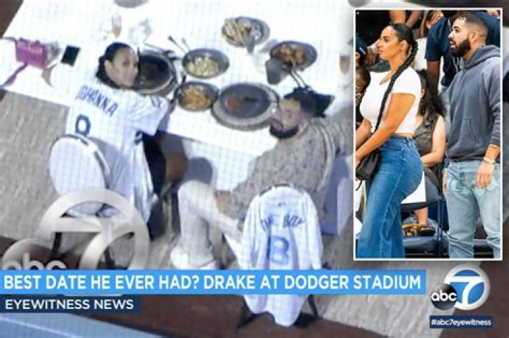 Drake Rents Out Dodger Stadium for a Date Night With Johanna Leia
