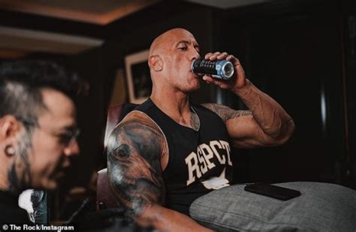 Dwayne Johnson gives update on his massive arm tattoo of a bull that he has been enhancing