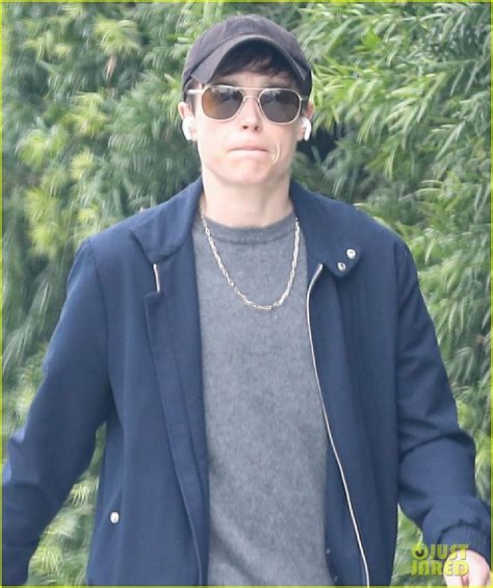 Elliot Page Goes for Solo Stroll Around Los Angeles
