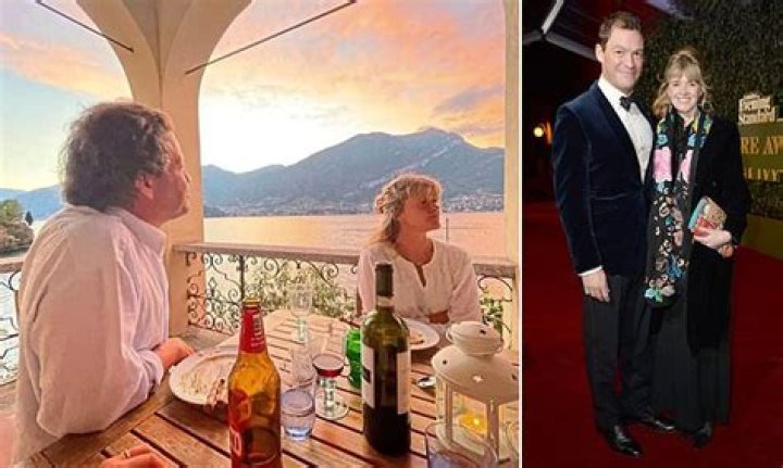 EMILY PRESCOTT: Dominic West's Italian return in sunset dinner with wife Catherine FitzGerald