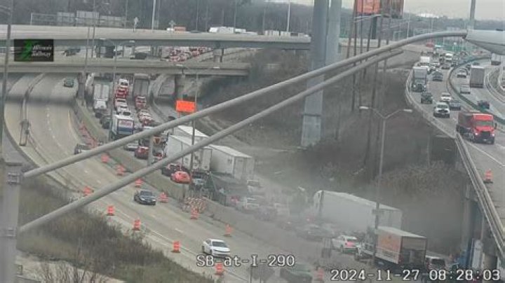 Expressway shooting: Shots fired on Eastbound I-290 near Harlem Ave leads to pursuit, crash; 1 in custody