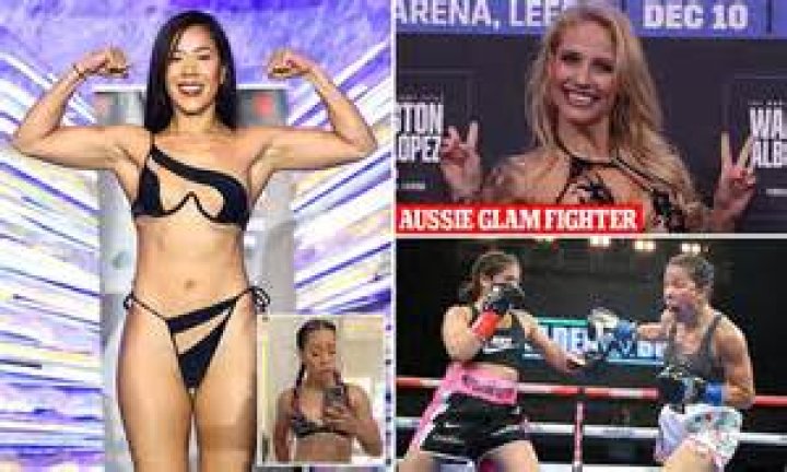Fighter wears the skimpiest weigh-in outfit in boxing history - and champ Ebanie Bridges loves it