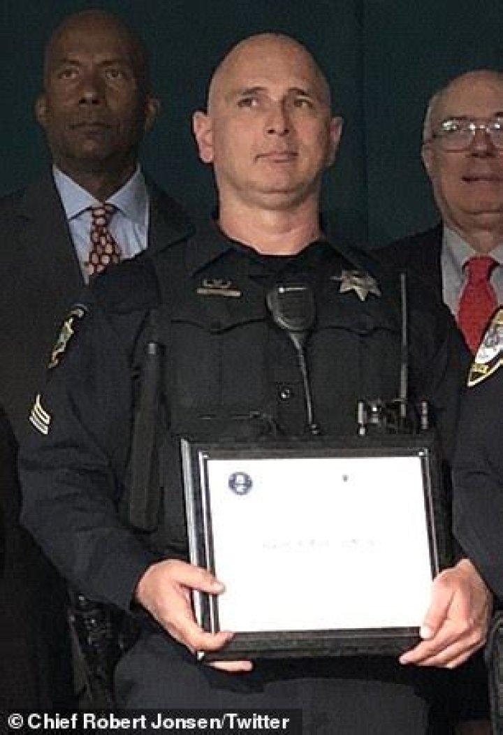 Five California cops sue Palo Alto over 'discriminatory' BLM mural celebrating convicted cop killer