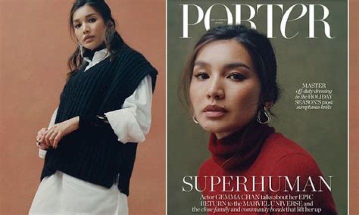 Gemma Chan discusses growing up in Kent and embracing her heritage as she graces the cover of PORTER