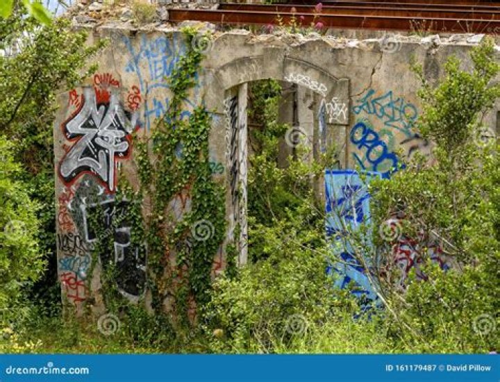 Graffiti-covered ruins of America's first waterpark hit the market for $11 million