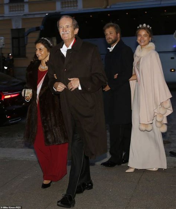 Grand Duke George Romanov and Rebecca Bettarini begin life as husband and wife