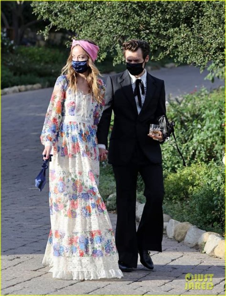 Harry Styles, 26, and Olivia Wilde, 36, CONFIRM their romance as they hold hands at agent's wedding