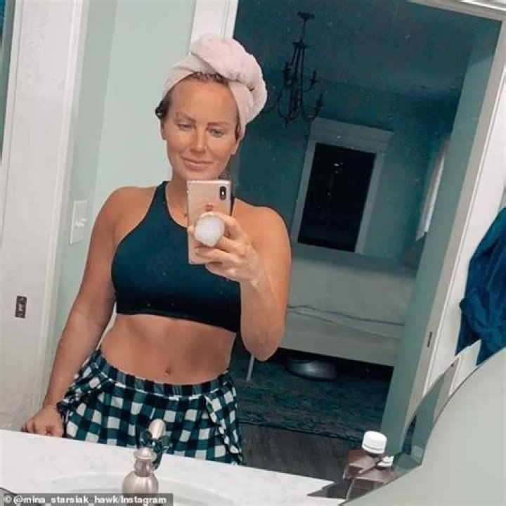 HGTV star Mina Starsiak Hawk shows off six-month weight loss as she hits back at an online troll