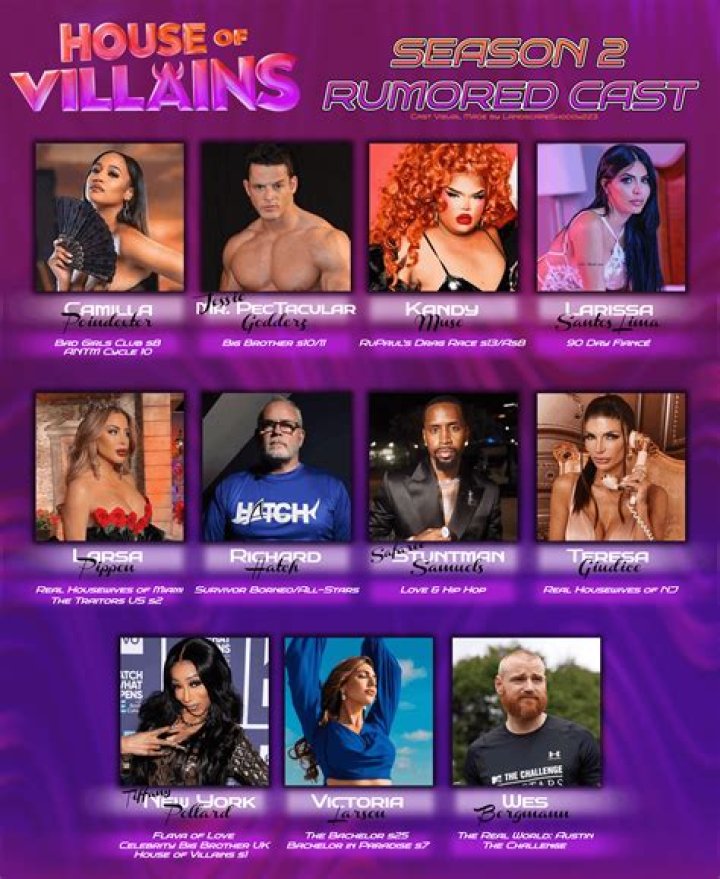 ‘House of Villains’ – Rumored E! Reality Show Cast Revealed!