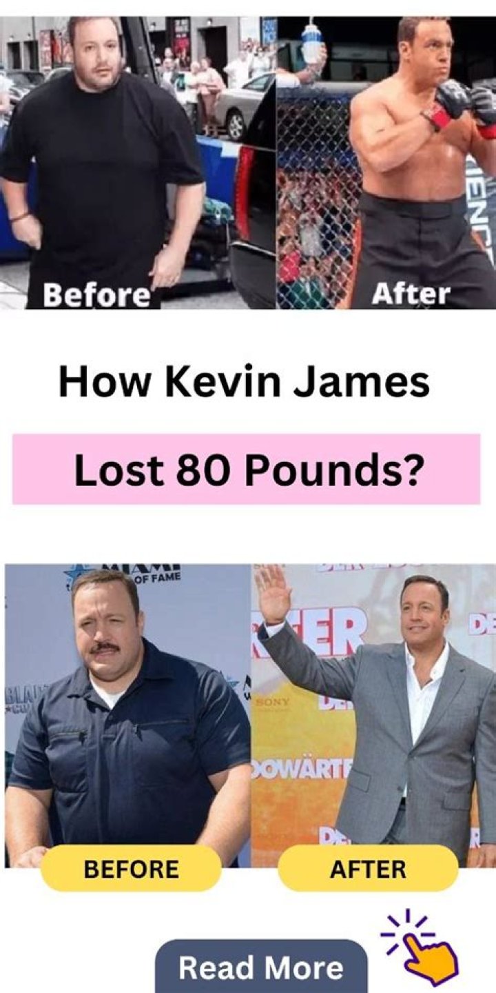 How Did Kevin James Weight Gain? Before And After Pics
