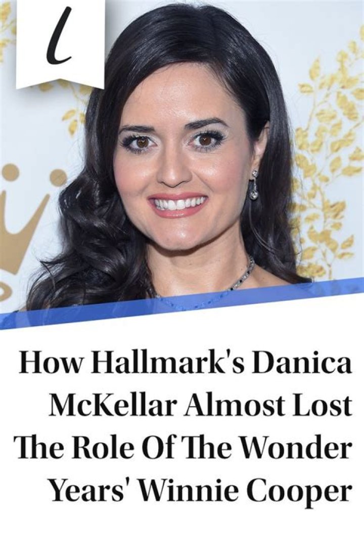 How Hallmark's Danica McKellar Almost Lost The Role Of The Wonder Years' Winnie Cooper To Her Sister